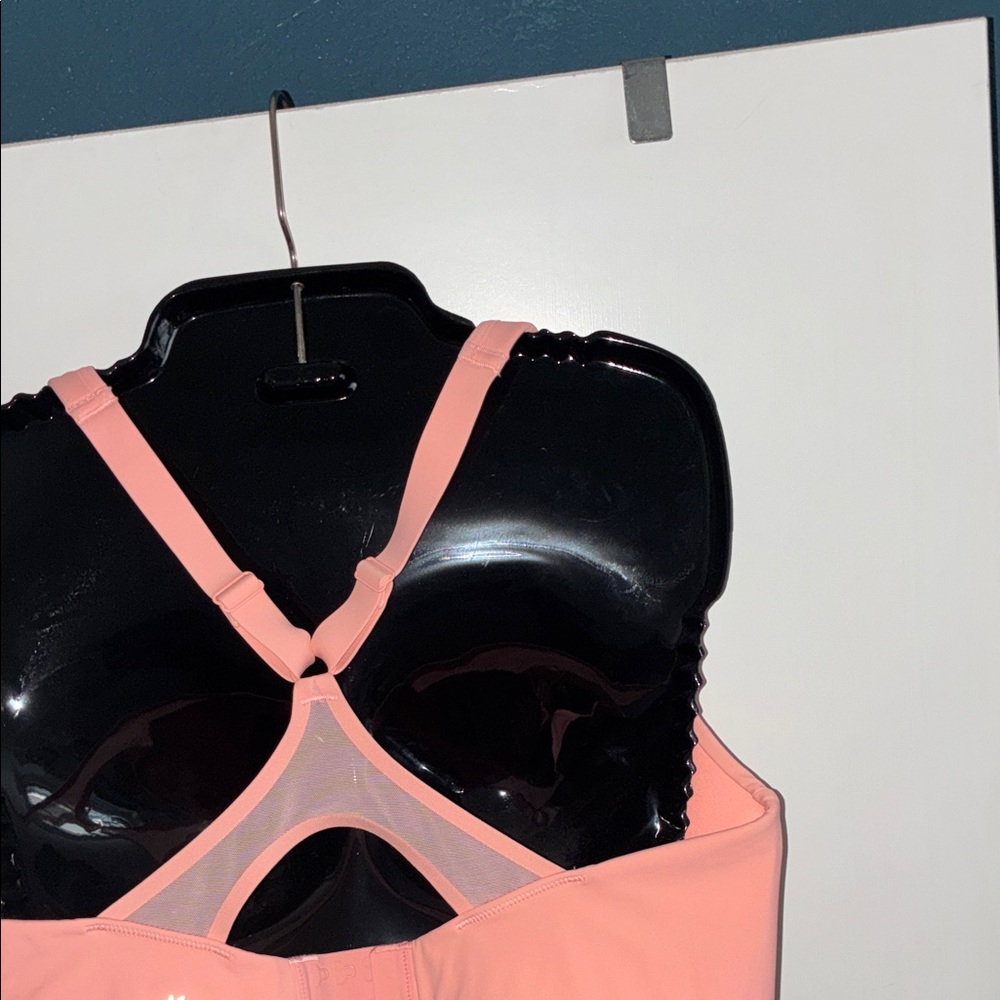 Athleta Advance NWOT Zip-Front keyhole back adjustable high impact sweat wicking - Picture 4 of 7